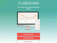 Tablet Screenshot of flaredown.com